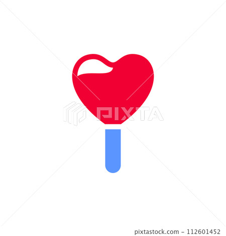 Valentines day symbol, holiday icon 112601452