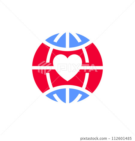 Valentines day symbol, holiday icon Valentines day symbol, holiday icon 112601485