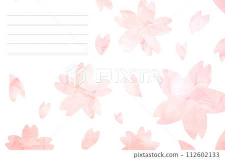 Cherry blossoms postcard 112602133