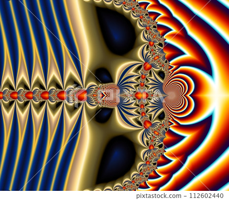 Computer generated abstract colorful fractal artwork Computer generated abstract colorful fractal artwork 112602440