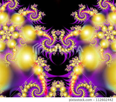 Computer generated abstract colorful fractal artwork Computer generated abstract colorful fractal artwork 112602442