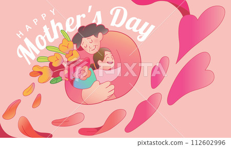 Lovely Mothers Day card 112602996