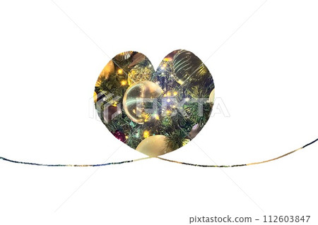 Christmas and heart Christmas and heart 112603847