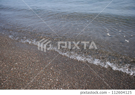The shore of the Ariake Sea in spring 112604125