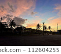 關島查莫羅村的日落 112604255