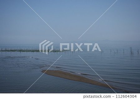 春天的有明海風景 春天的有明海風景 112604304