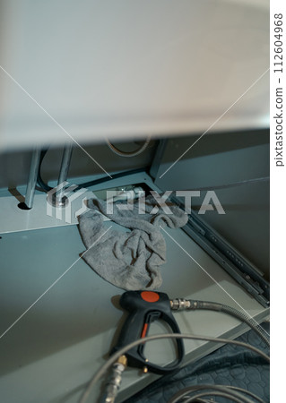 Clog under the sink Clog under the sink 112604968