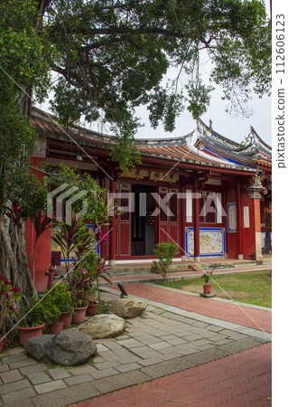 Exterior of Confucius Temple in Tainan, Taiwan Exterior of Confucius Temple in Tainan, Taiwan 112606123