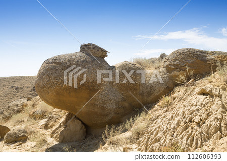 Valley of the spheres, Torysh, Mangystau region, Kazakhstan Valley of the spheres, Torysh, Mangystau region, Kazakhstan 112606393