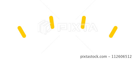 Decorations with simple glitter and shiny expressions - design materials with glowing images Decorations with simple glitter and shiny expressions - design materials with glowing images 112606512
