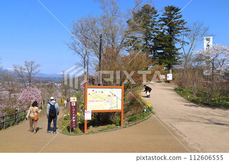 春天的船岡城跡公園（宮城縣柴田郡柴田町） 112606555