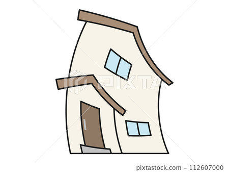 leaning two-story house leaning two-story house 112607000