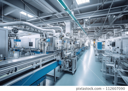 Production line at modern bright factory Production line at modern bright factory 112607090