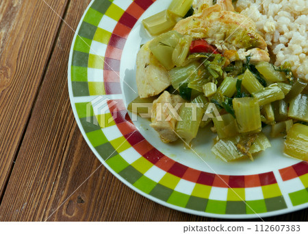 Khoresh Karafs - Celery Stew 112607383