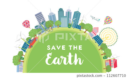 生態友善城市景觀：讓我們保護地球 112607710