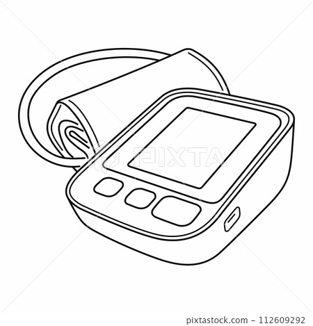 Electric Blood Pressure Monitor Tonometer 112609292