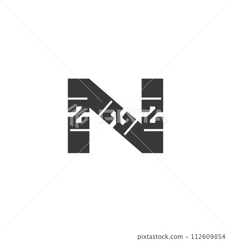 ZN or NZ logo and icon design 112609854