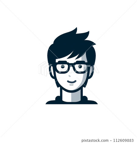 戴眼鏡的男生頭像 112609883