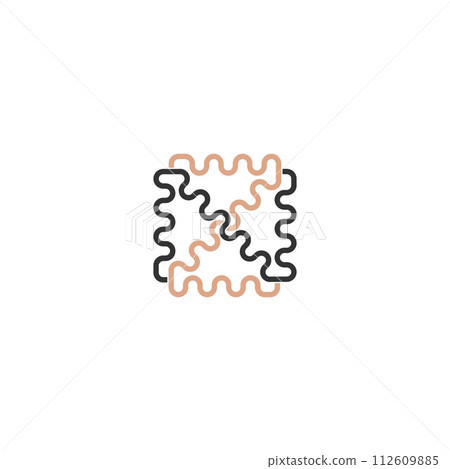 ZN or NZ logo and icon design 112609885