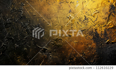 Oil texture background with copyspace for your design. 112610229