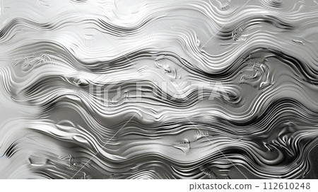 Silver texture background with copyspace for your design. 112610248
