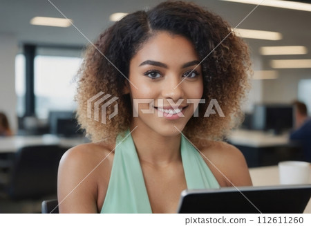 AI-generated content. Working Female at office AI-generated content. Working Female at office 112611260