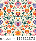 A seamless texture Love in Every Moment: Mother's Day dedicated to the warmth and gratitude for the great women in our lives 112611378