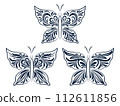 Butterflies Contours 112611856