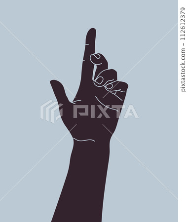 Hands reaching out. Hand gesture of help. Give me your hand. Vector illustration Hands reaching out. Hand gesture of help. Give me your hand. Vector illustration 112612379