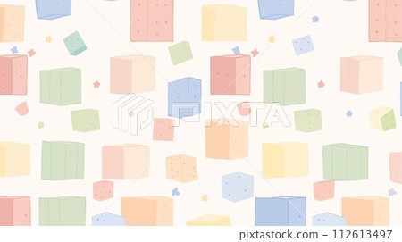 Colorful dot pattern 112613497