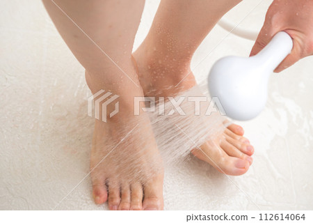 wash your feet in the shower wash your feet in the shower 112614064