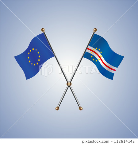 Europe and Cape Verde flags relations Europe and Cape Verde flags relations 112614142
