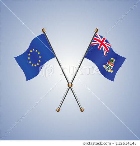 Europe and Cayman Islands flags relations Europe and Cayman Islands flags relations 112614145