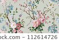 Beautiful pastel floral background. Concept for nature, spring and Easter. 112614726