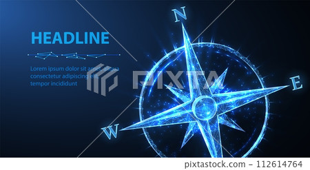 Digital compass. Business strategic explorer 112614764