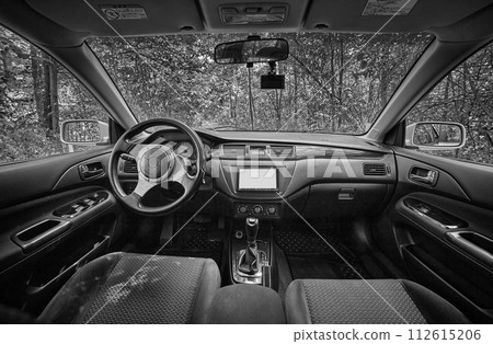 Inside moden car background, inside car interior elements wallpaper Inside moden car background, inside car interior elements wallpaper 112615206