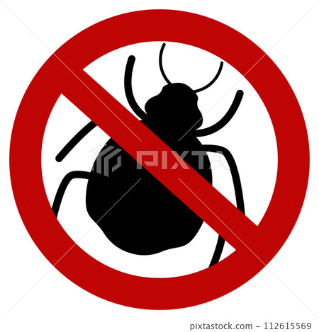 不允許有臭蟲的插圖 不允許有臭蟲的插圖 112615569