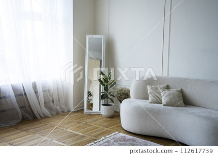 cozy bedroom with modern style cozy bedroom with modern style 112617739