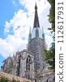 晴朗的天空下，魯昂大教堂高聳入雲 112617931
