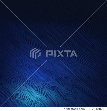 Abstract blue wavy background. Design element for brochure, flyer, web and other graphic designer works. 112618076
