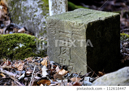 丹澤的 Hemuro 山，第三次三角測量點，參考點名稱為 Hemuro 112618447