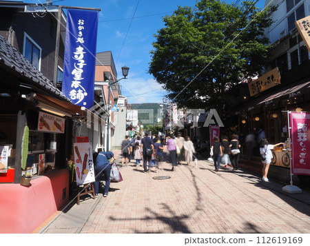 輕井澤舊輕井銀座風景 112619169