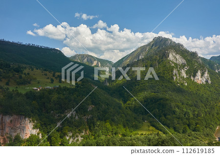 Montenegro. Canyon of the Tara river. 112619185