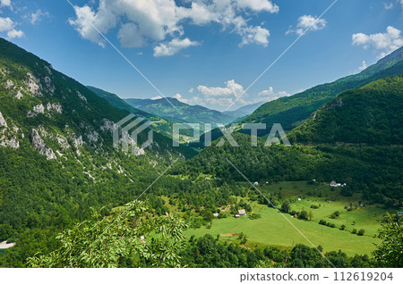 Montenegro mountains. Tara riverbed. Montenegro mountains. Tara riverbed. 112619204