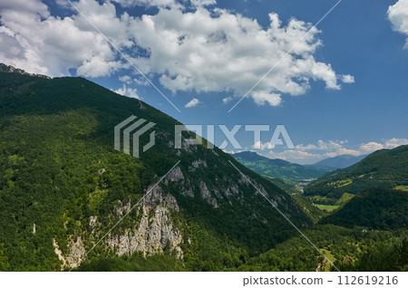 Montenegro. Valley of Tara river. 112619216