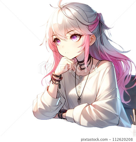 Thinking girl 112620208