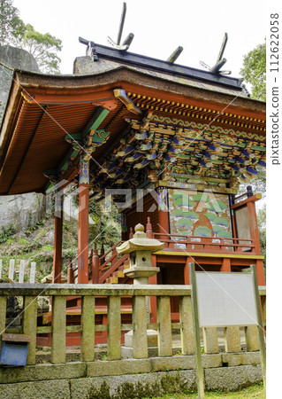 Iwakami Shrine main hall (vertical) 112622058