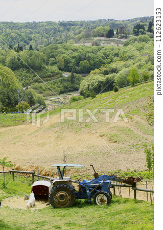 ranch tractor ranch tractor 112623153