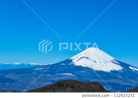 從神奈川縣箱根駒岳纜車眺望富士山 從神奈川縣箱根駒岳纜車眺望富士山 112623251