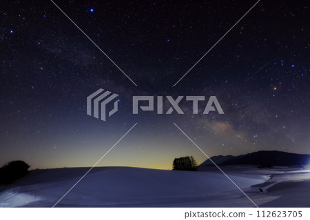 落葉松山上空的銀河 落葉松山上空的銀河 112623705